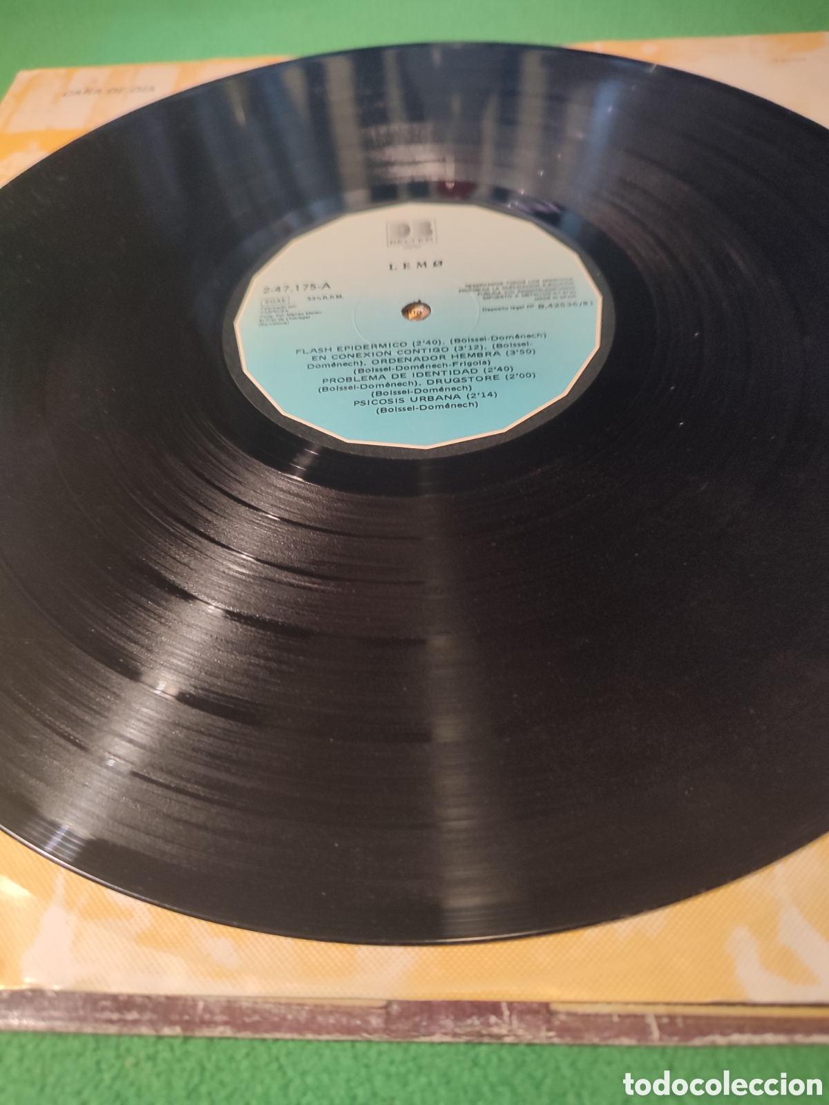 Discos de vinilo: Lemo - Flash Epidermico edici&oacute;n 1981 - Foto 3