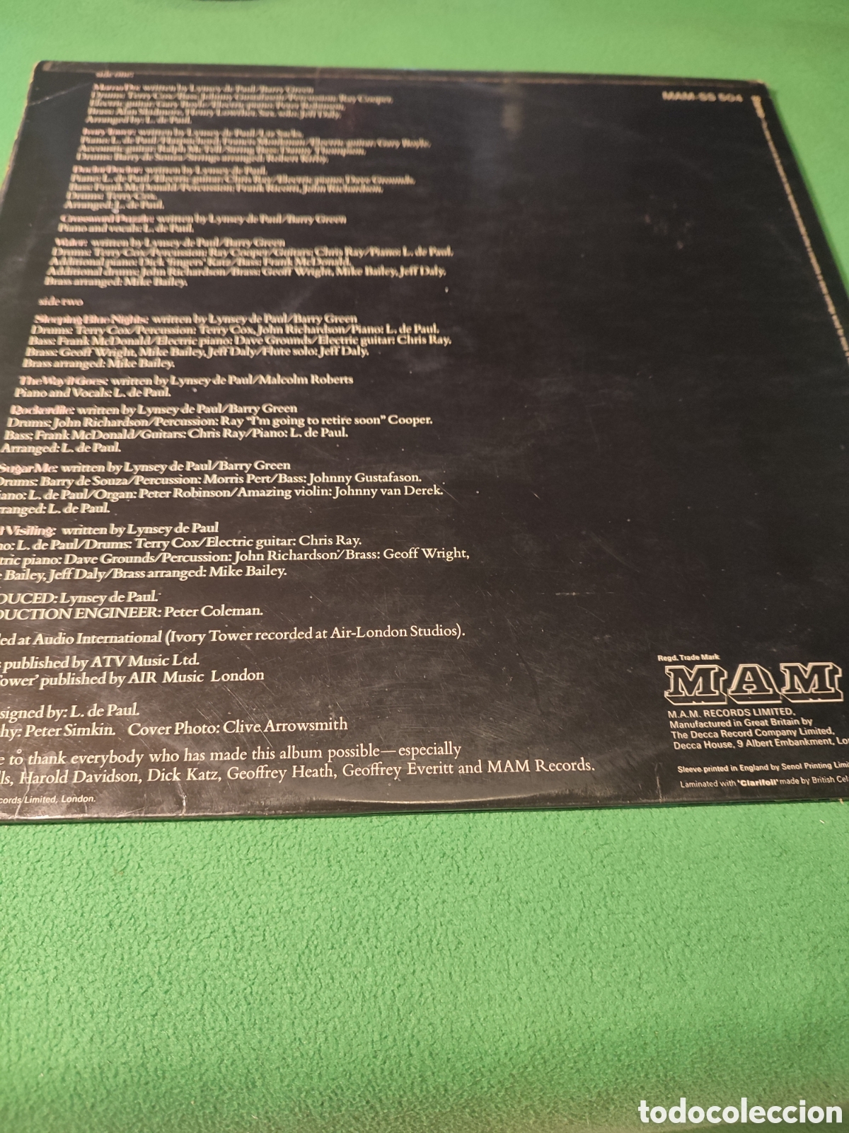 Discos de vinilo: Lynsey de Paul - Surprise edici&oacute;n UK - Foto 3