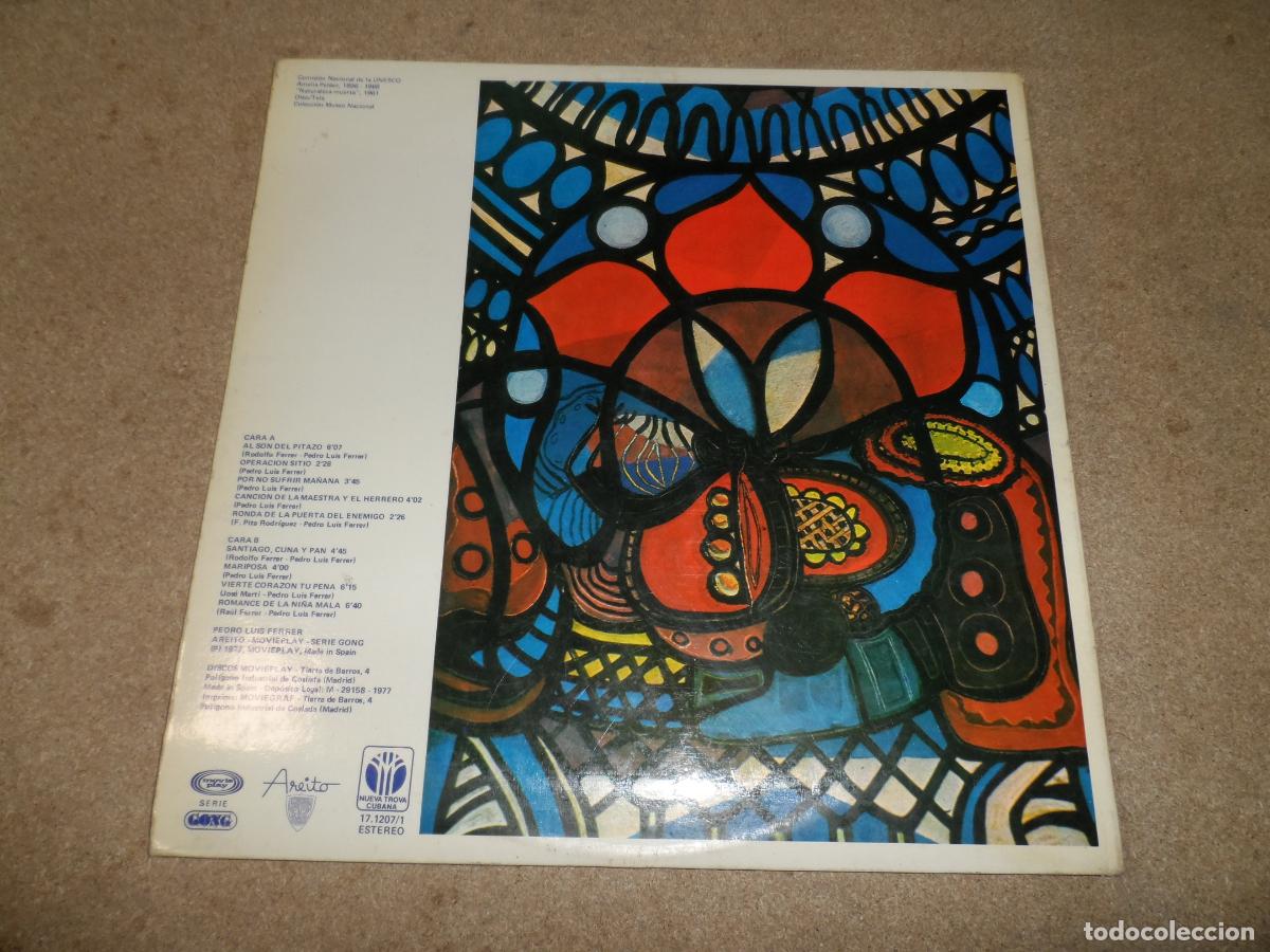 Discos de vinilo: PEDRO LUIS FERRER - MARIPOSA SPAIN 1977) - Foto 3
