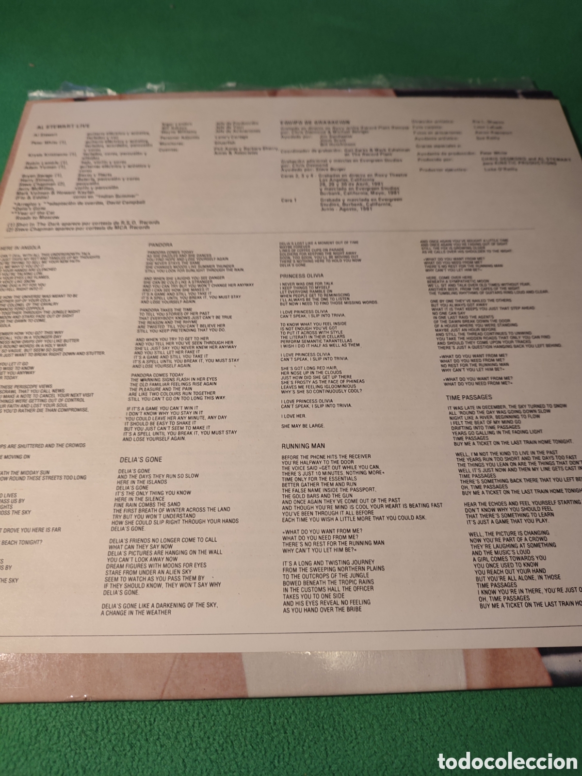 Discos de vinilo: Al Stewart - Live Indian Summer 2 Lps - Foto 3