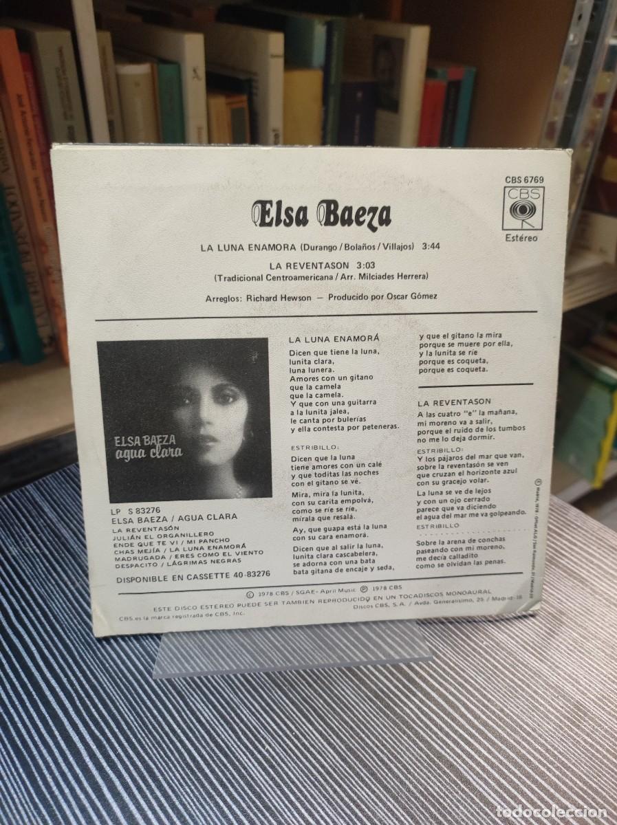 Discos de vinilo: Elsa Baeza &ndash; La Luna Enamor&aacute; - Foto 2