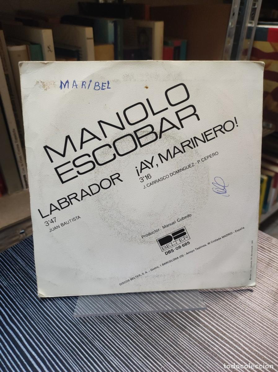 Discos de vinilo: Manolo Escobar &ndash; Labrador - Foto 2