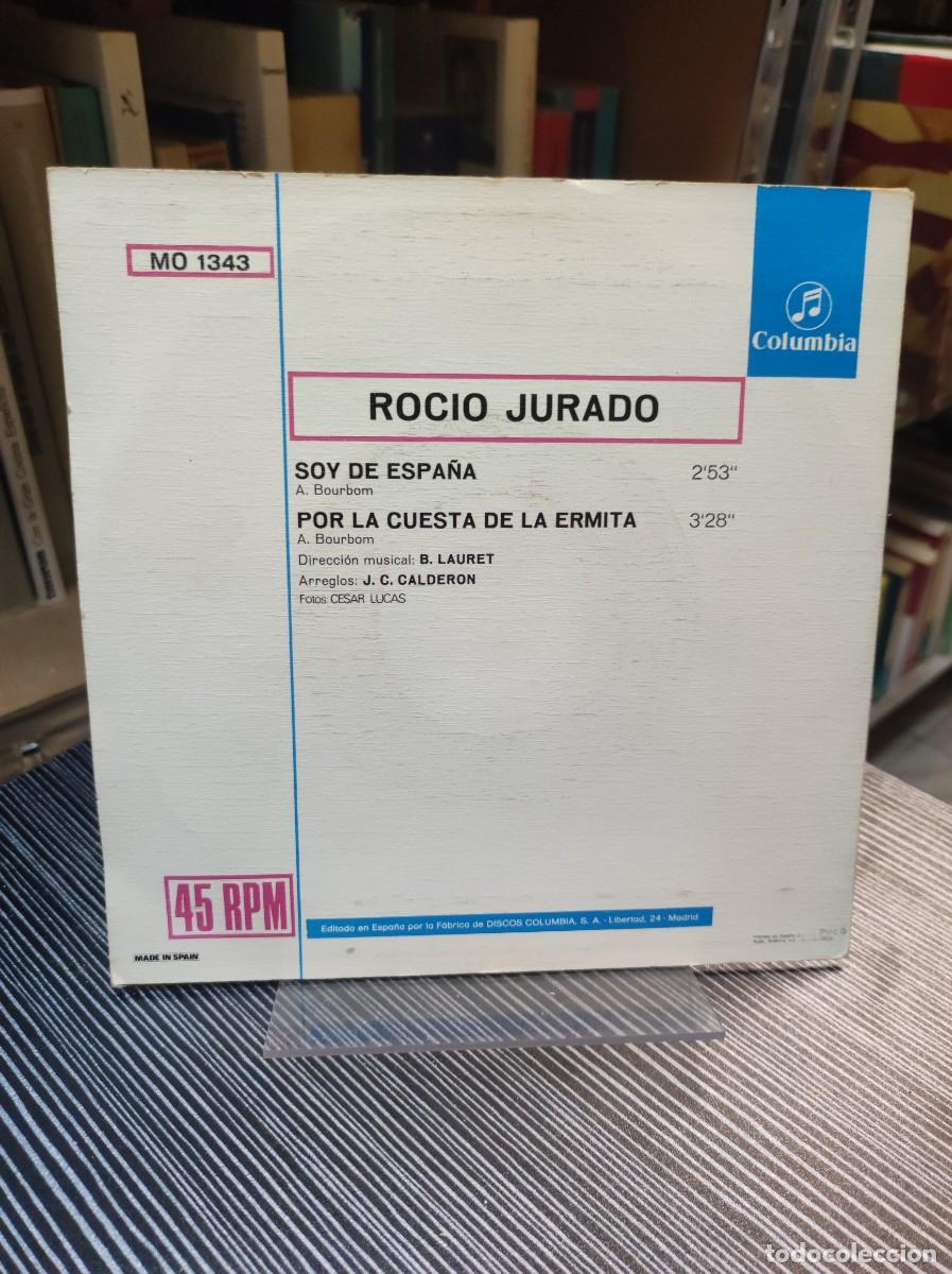 Discos de vinilo: Rocio Jurado &ndash; Soy De Espa&ntilde;a - Foto 2