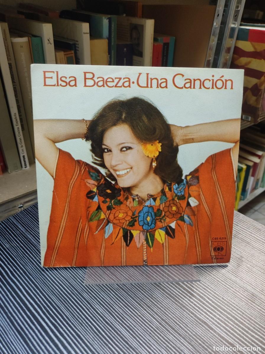Discos de vinilo: Elsa Baeza &ndash; Una Canci&oacute;n - Foto 1