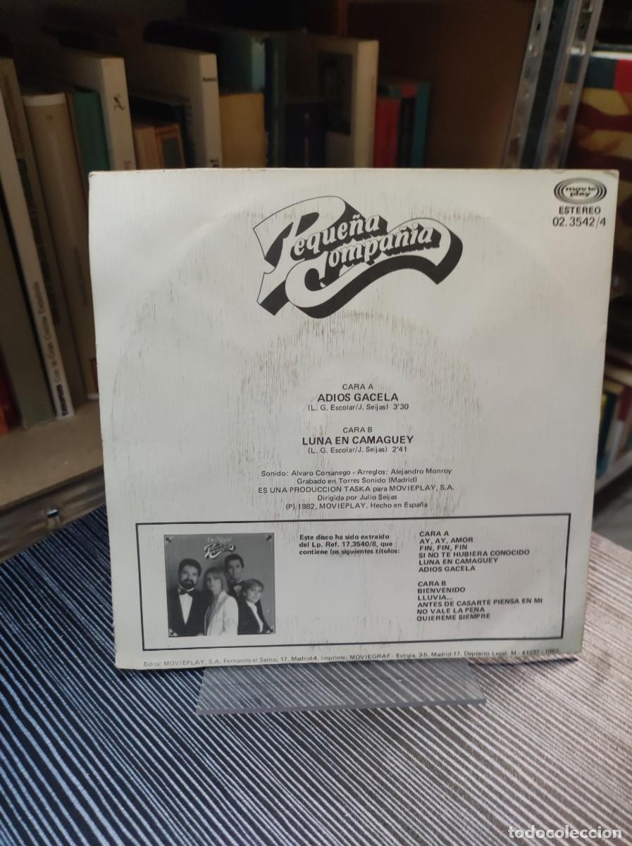 Discos de vinilo: Peque&ntilde;a Compa&ntilde;&iacute;a &ndash; Adios Gacela - Foto 2