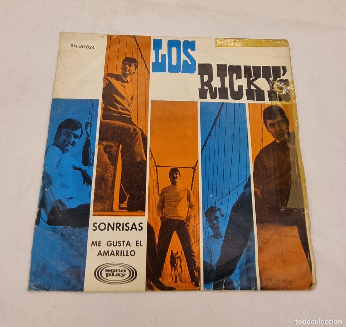 Discos de vinilo: Single Vinilo Los Rickys, Sonrisas 1967. - Foto 1