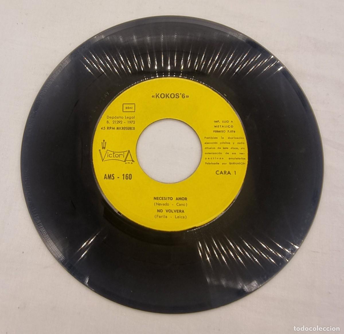Discos de vinilo: EP Vinilo Kokos 6, Necesito amor - Foto 6