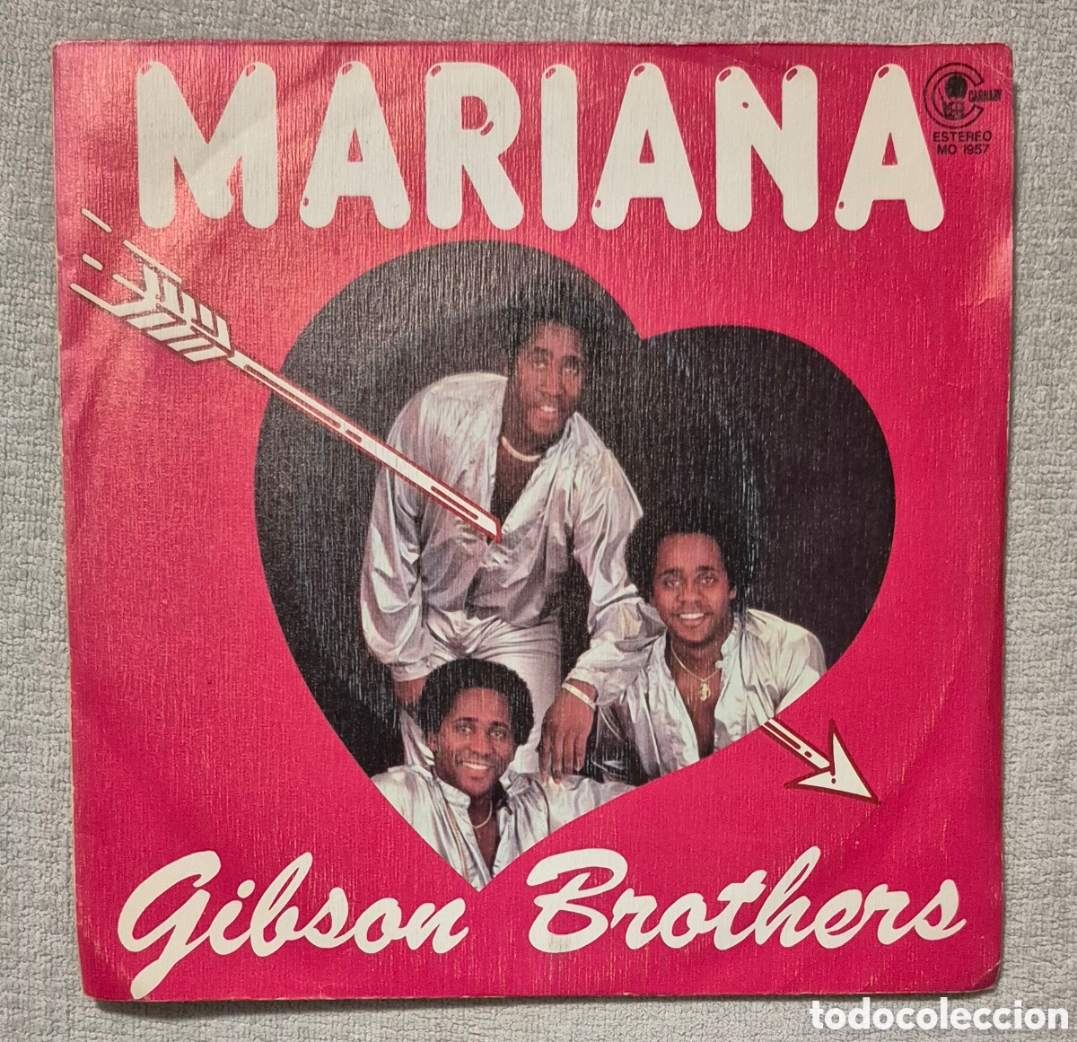 Discos de vinilo: SINGLE - GIBSON BROTHERS - MARIANA - 1980 - Foto 1