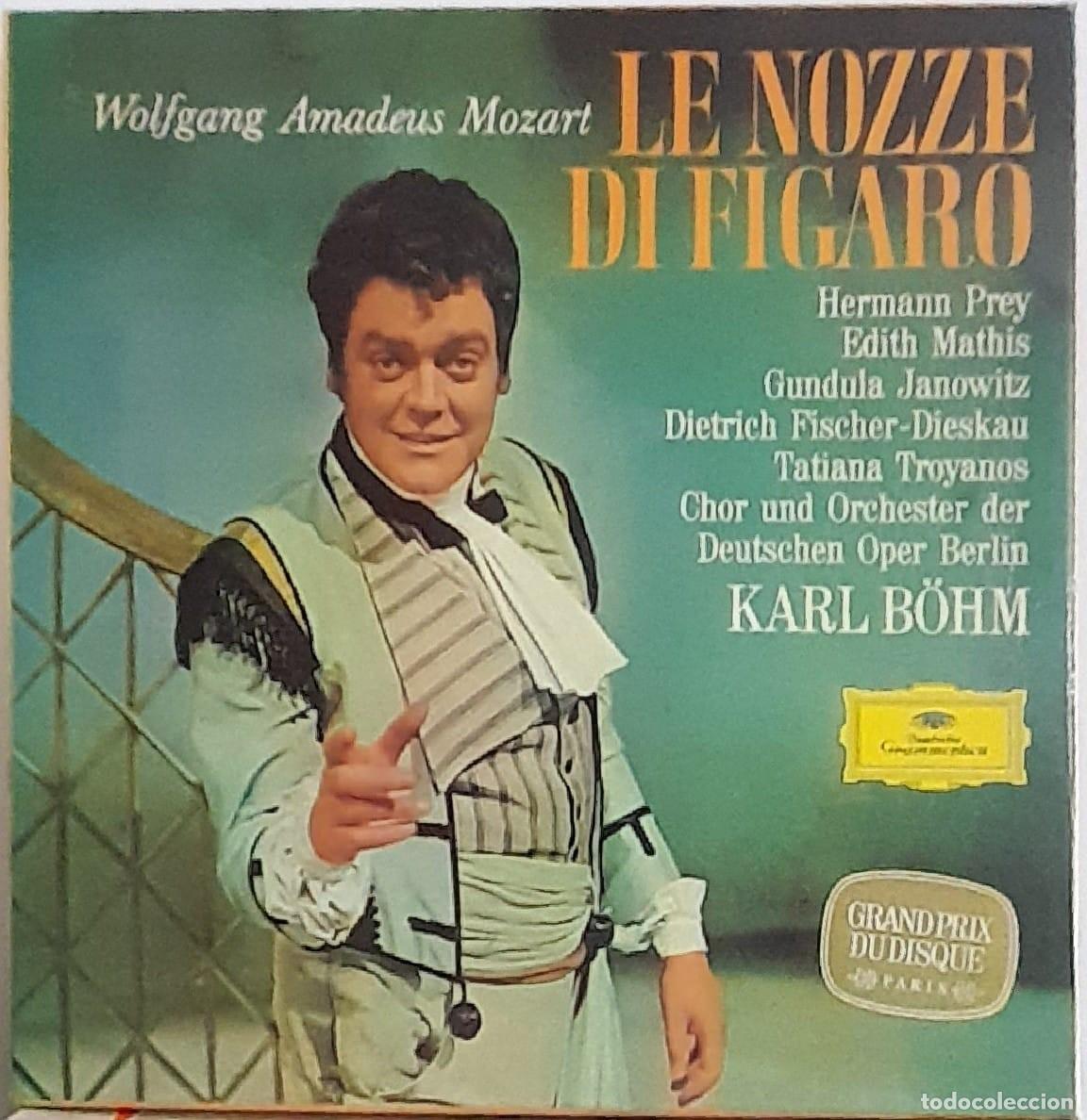 Discos de vinilo: CLASICA-Wolfgang Amadeus Mozart. Le Nozze Di Figaro. A&ntilde;o 1968