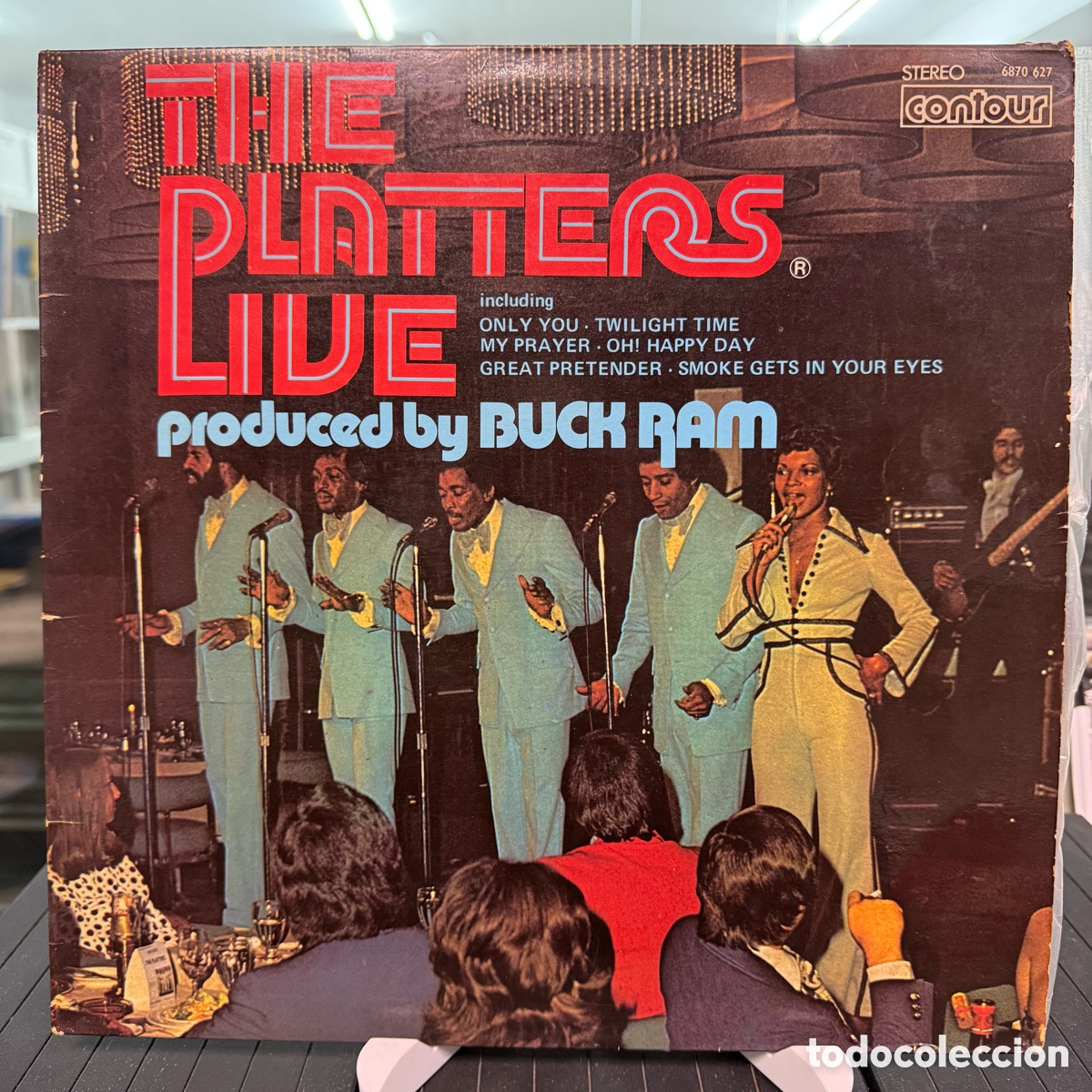 Discos de vinilo: The Platters - The Platters Live (LP) - Foto 1