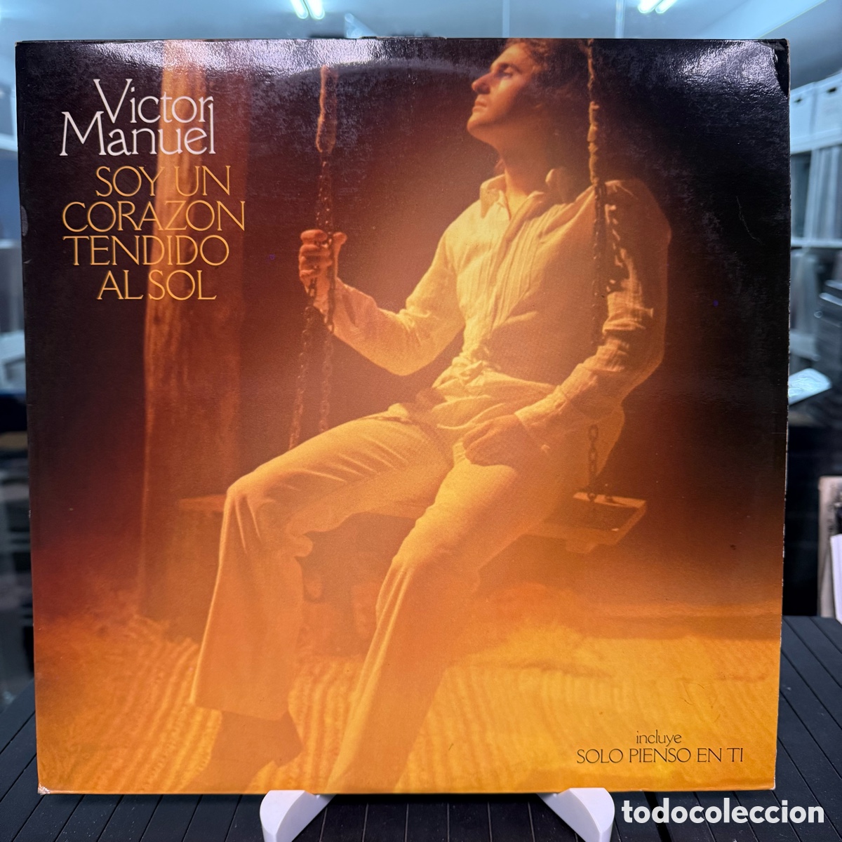 Discos de vinilo: V&iacute;ctor Manuel - Soy Un Corazon Tendido Al Sol (LP) - Foto 1