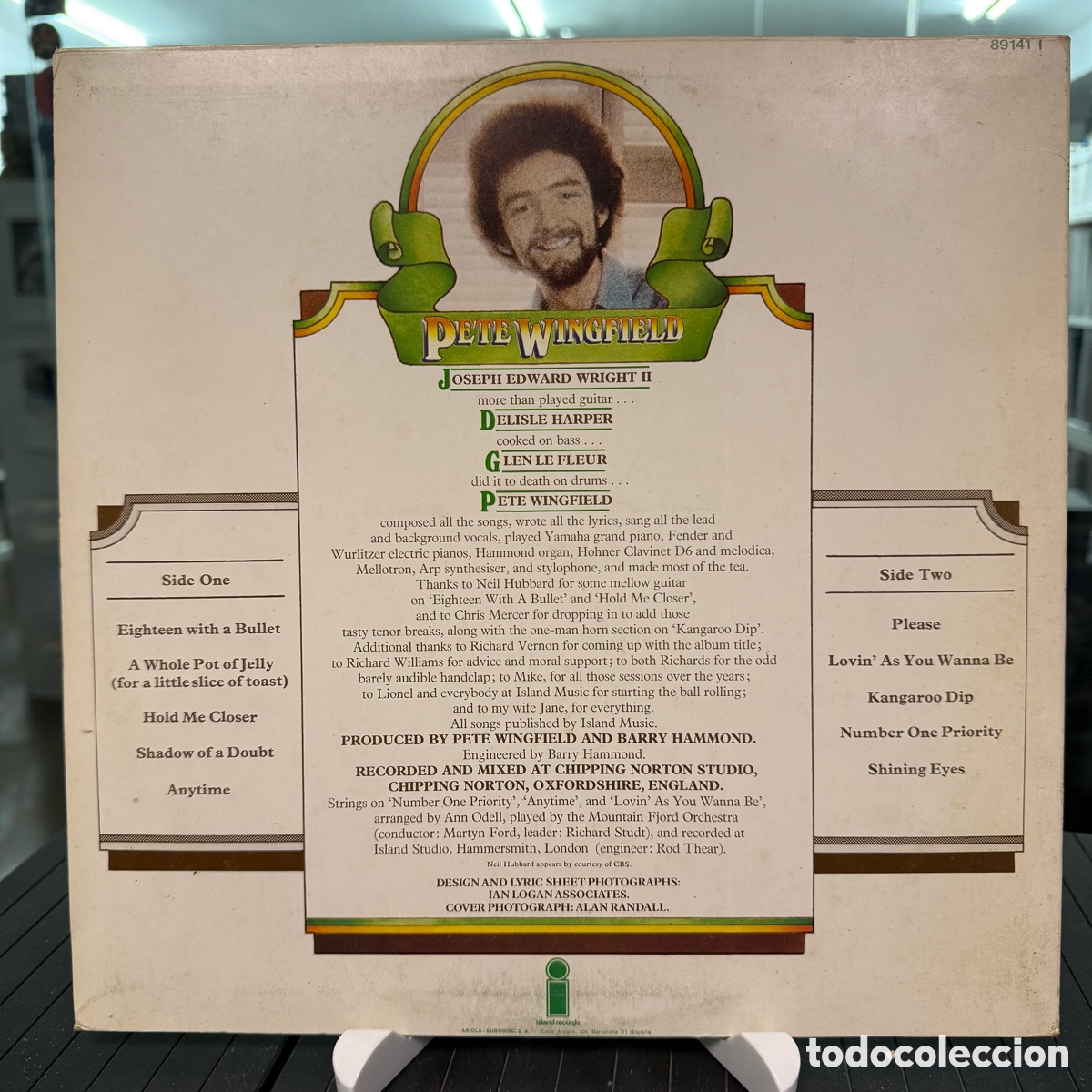 Discos de vinilo: Pete Wingfield - Breakfast Special (LP) - Foto 2