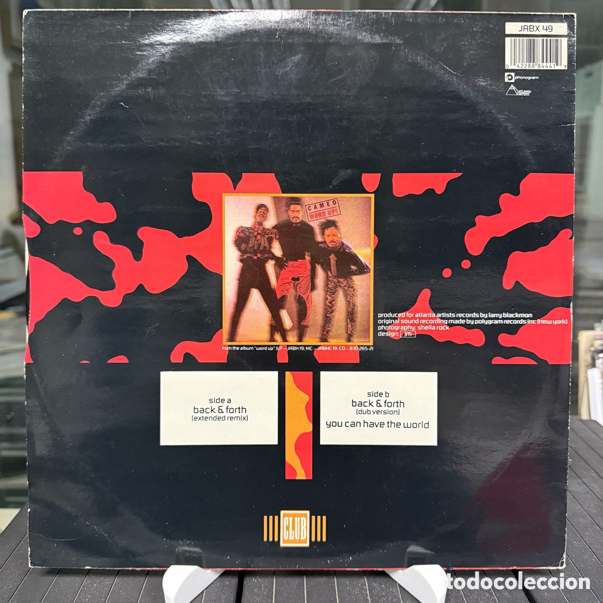 Discos de vinilo: Cameo - Back & Forth (Maxi) - Foto 2