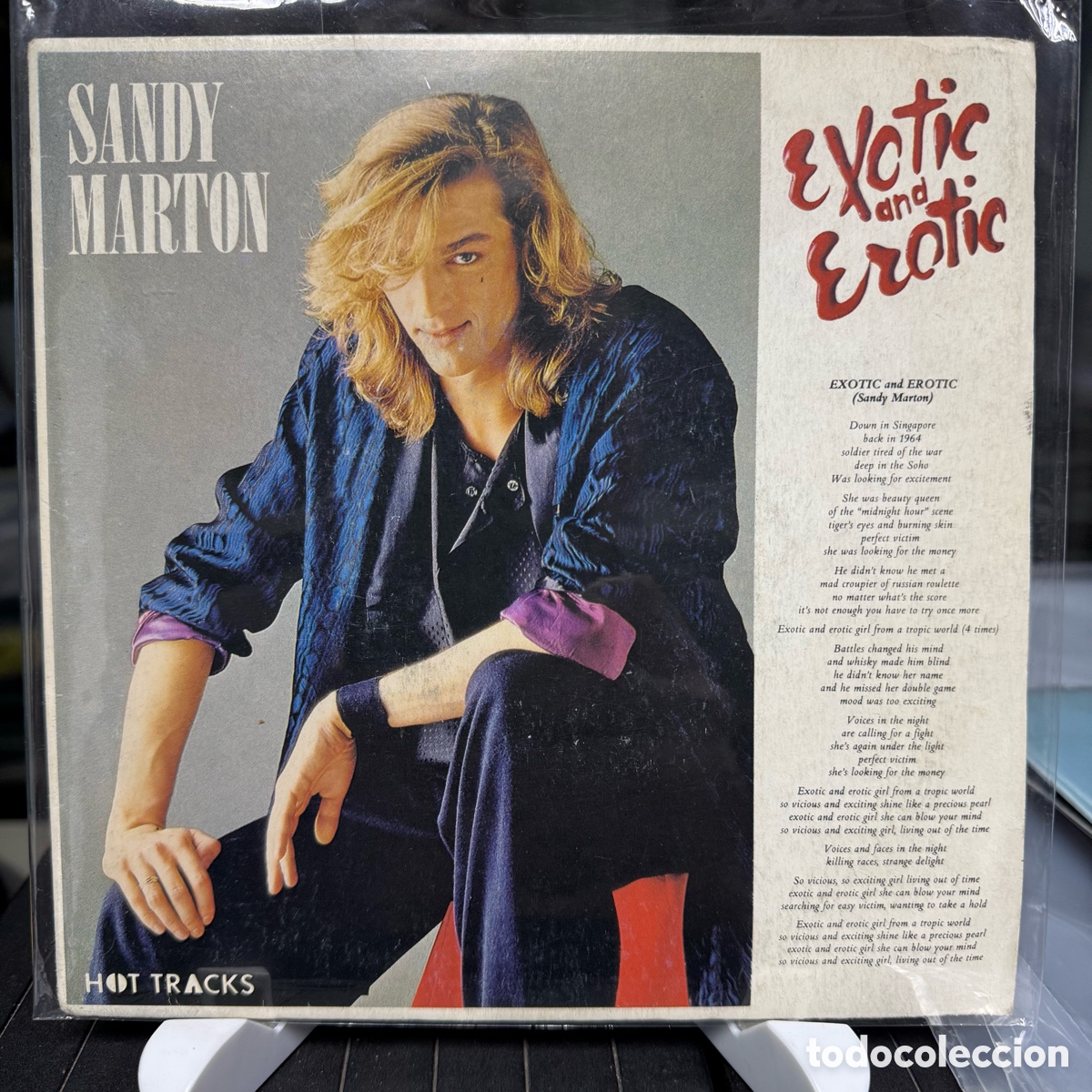 Discos de vinilo: Sandy Marton - Exotic And Erotic (Single) - Foto 1