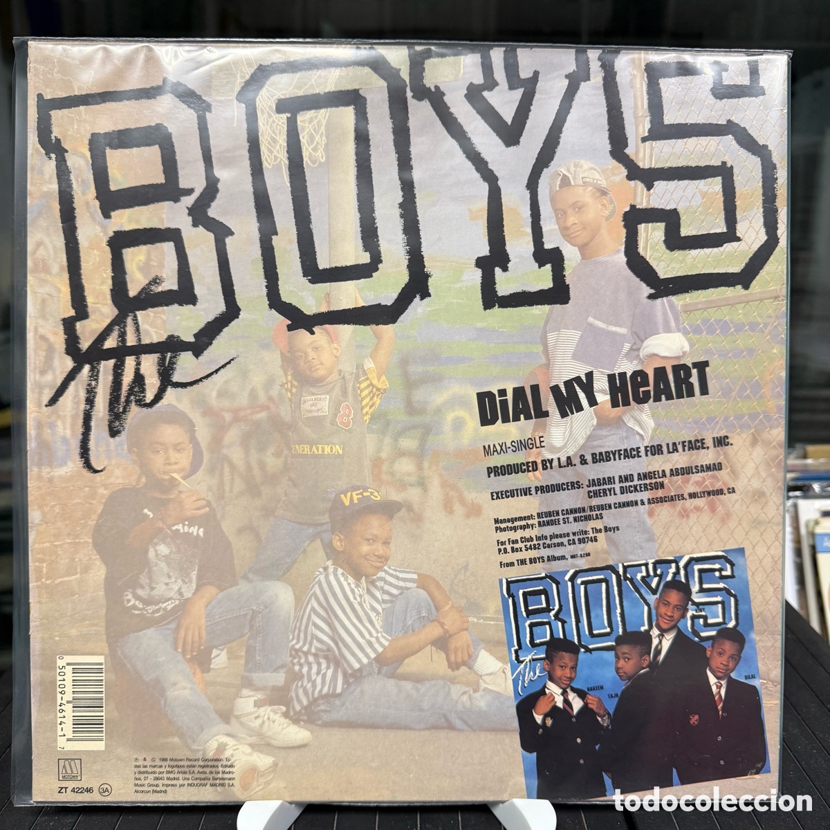 Discos de vinilo: The Boys - Dial My Heart (Maxi) - Foto 2