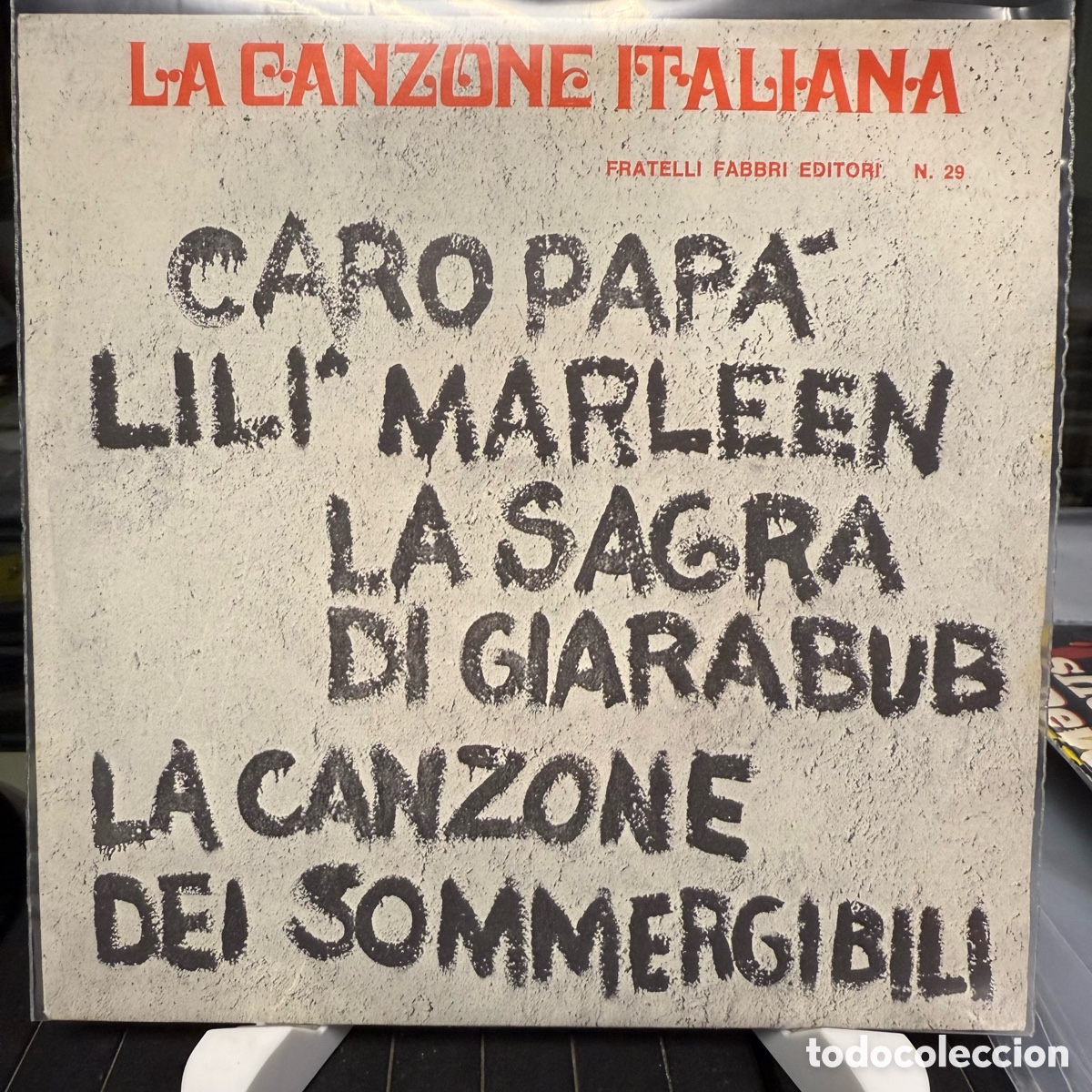 Discos de vinilo: Various - La Canzone Italiana - N&deg; 29 (EP) - Foto 1