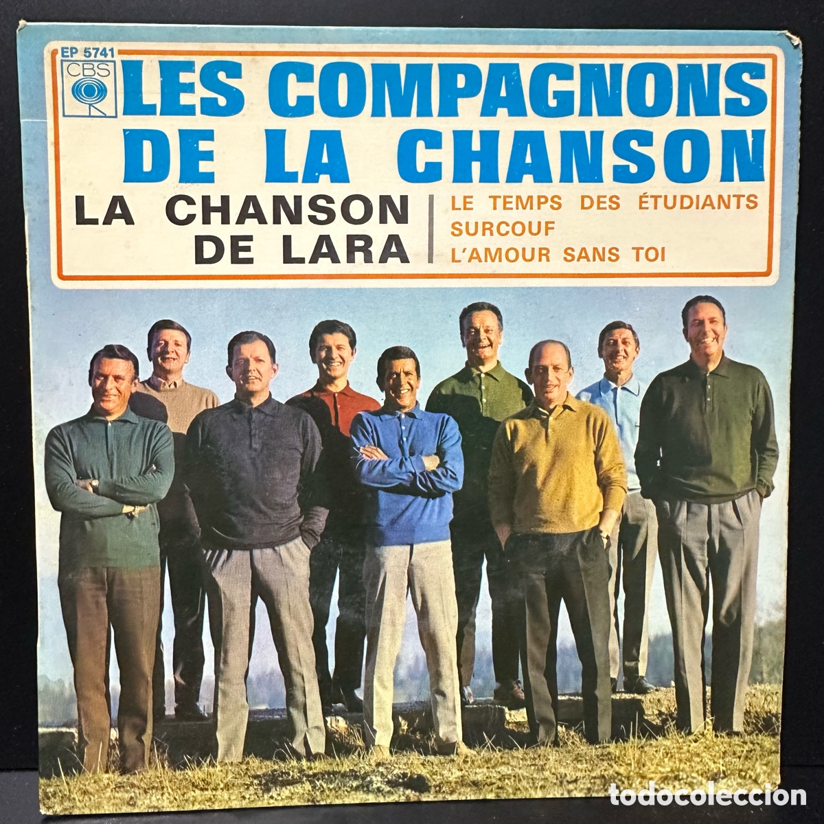 Discos de vinilo: Les Compagnons De La Chanson - La Chanson De Lara (EP) - Foto 1