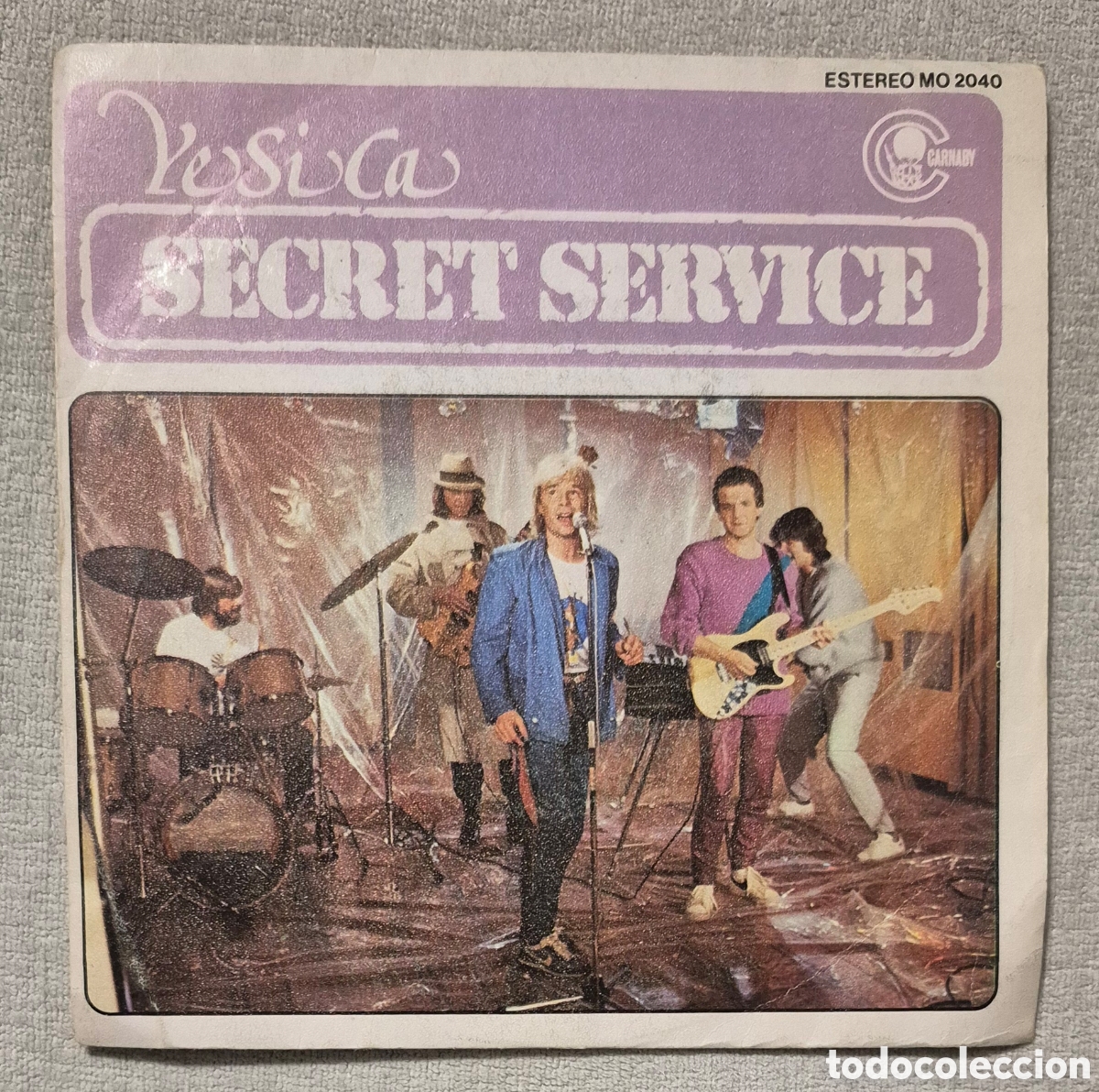 Discos de vinilo: SINGLE - SECRET SERVICE - YE SI CA - 1980 - Foto 1