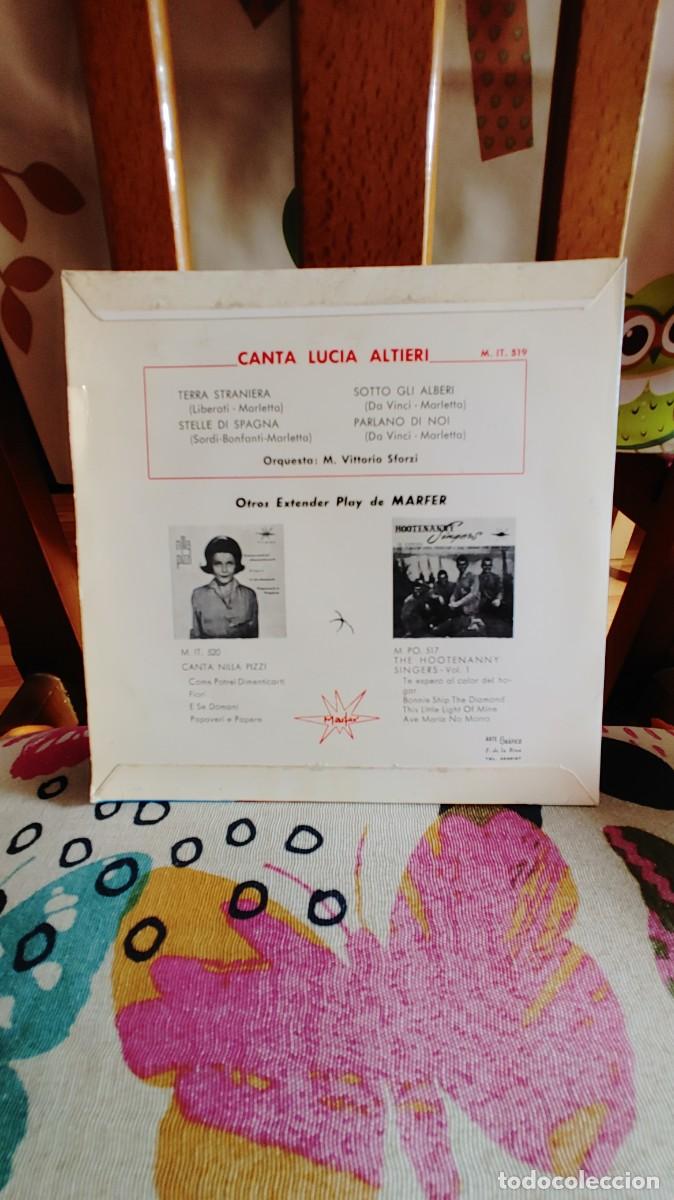 Discos de vinilo: LUCIA ALTIERI-EP TERRA STRANIERA +3 - Foto 2