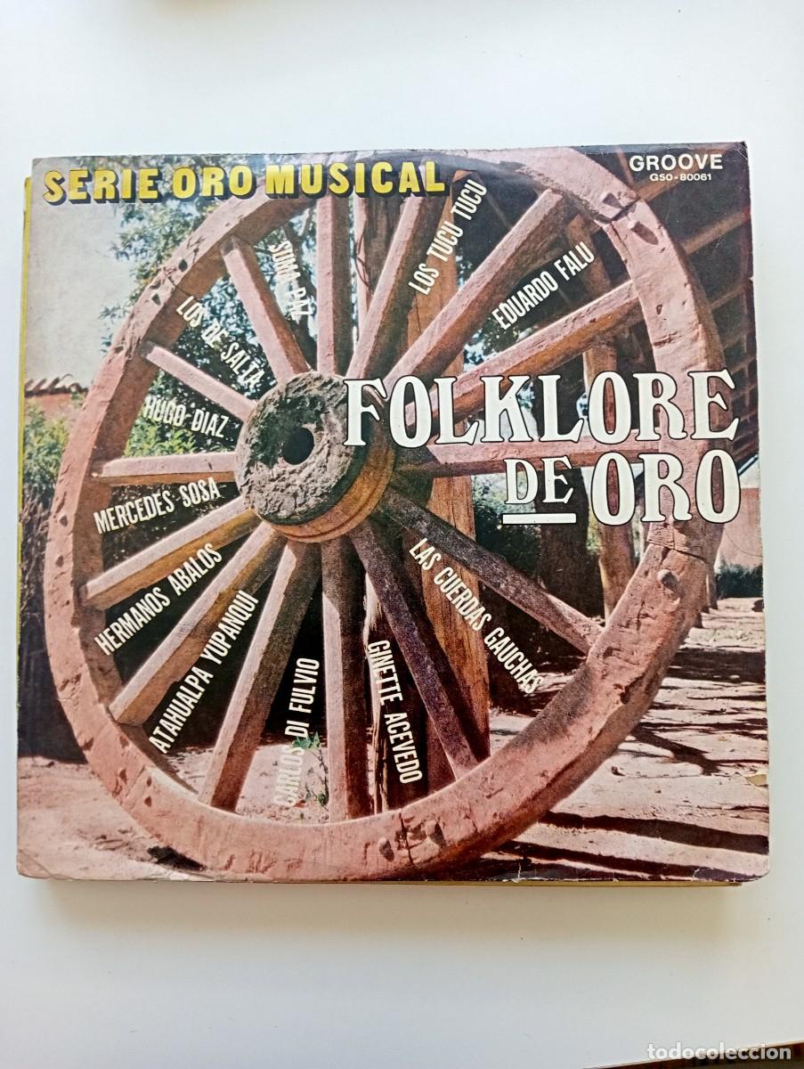 Discos de vinilo: Various - Folklore de Oro (LP, Album) 1972 RARO - Foto 1