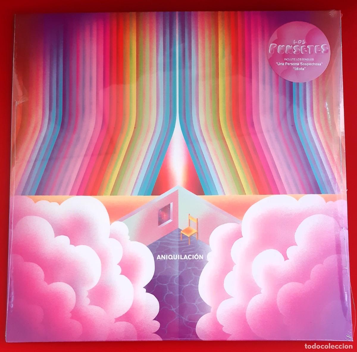 Discos de vinilo: LOS PUNSETES - ANIQUILACI&Oacute;N LP - Foto 1