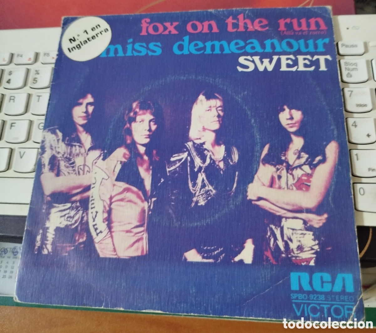 Discos de vinilo: The sweet - fox on the run - Foto 1