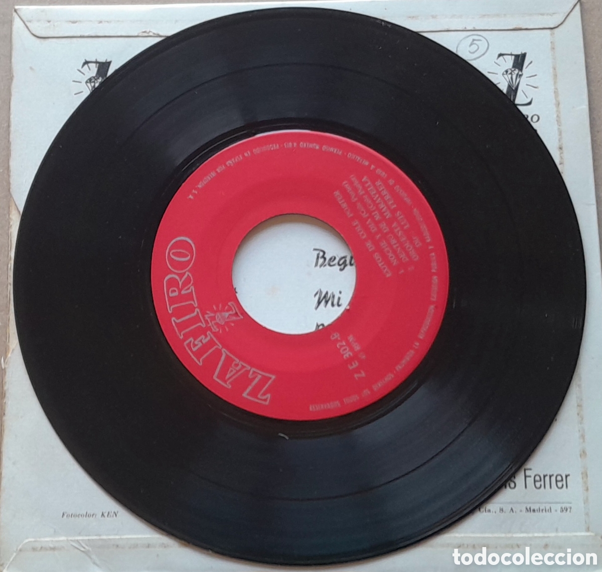 Discos de vinilo: ORQUESTA MARAVELLA - EXITOS DE COLE PORTER - ZAFIRO 1962 - Foto 3