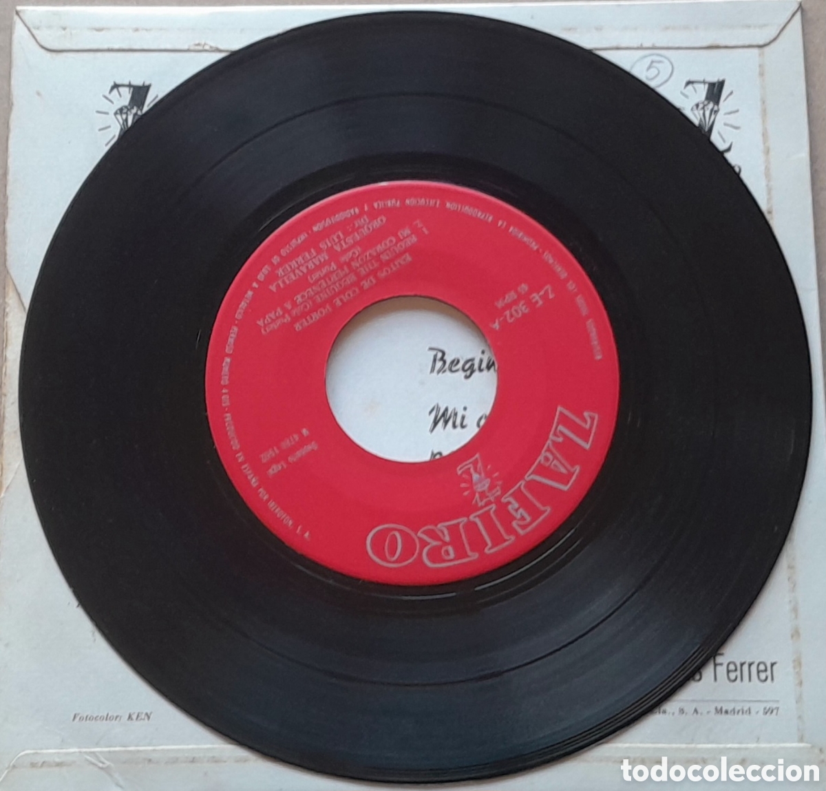 Discos de vinilo: ORQUESTA MARAVELLA - EXITOS DE COLE PORTER - ZAFIRO 1962 - Foto 4