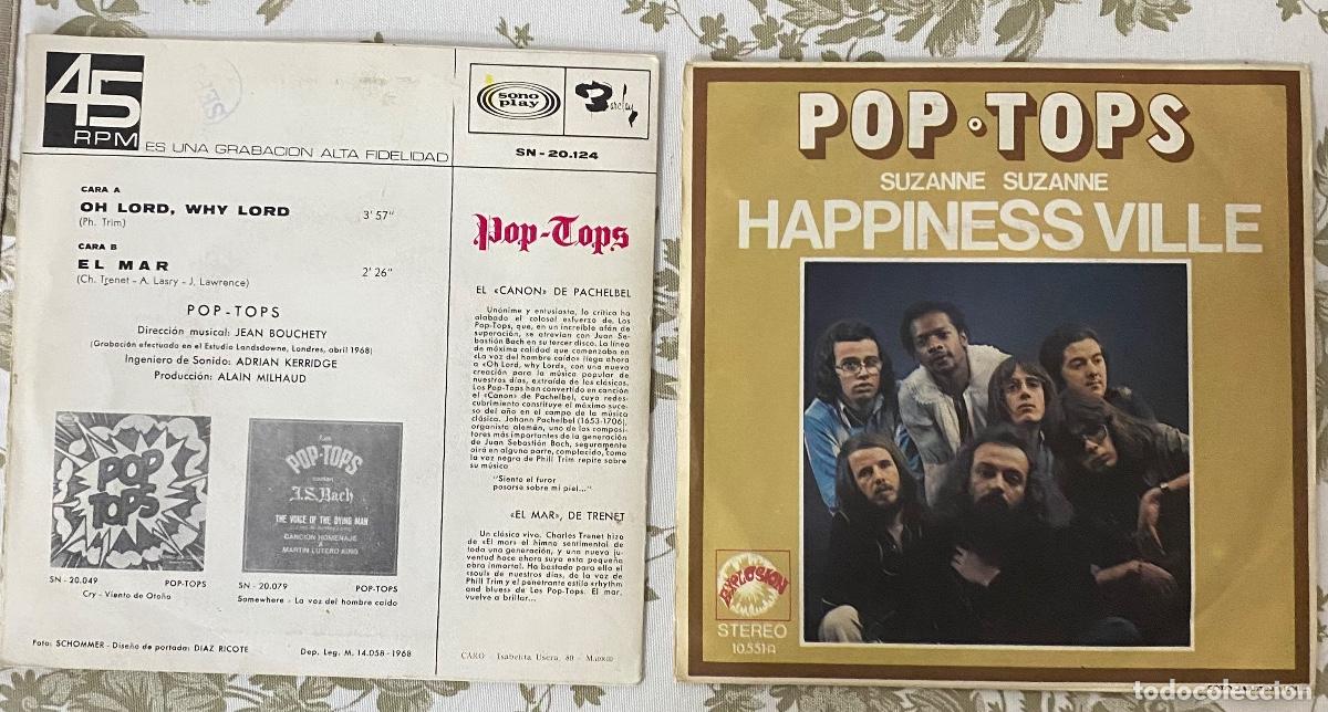 Discos de vinilo: SINGLES POP TOPS&hellip;&hellip;&hellip;&hellip;.. - Foto 3