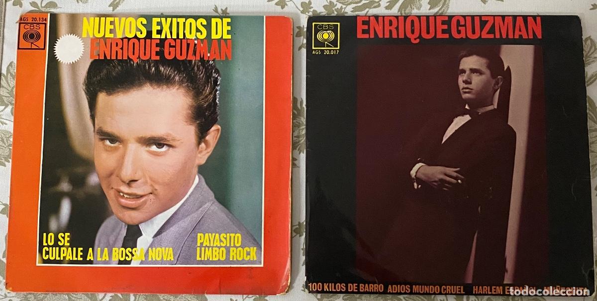 Discos de vinilo: EPS ENRIQUE GUZMAN CON LOS SALVAJES - Foto 1