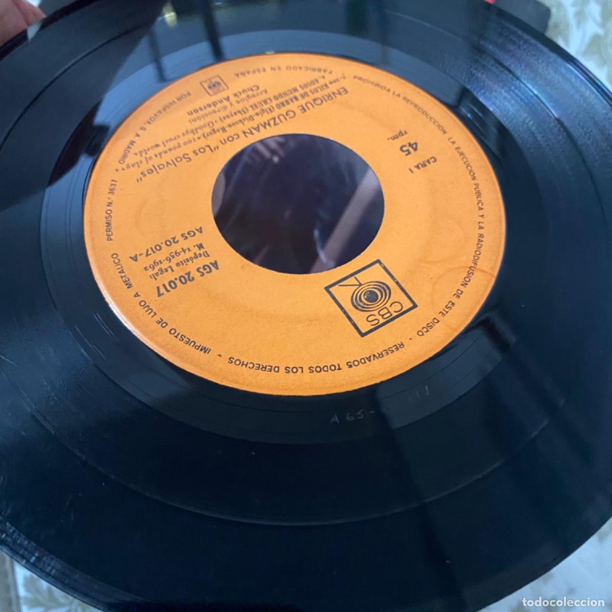 Discos de vinilo: EPS ENRIQUE GUZMAN CON LOS SALVAJES - Foto 4