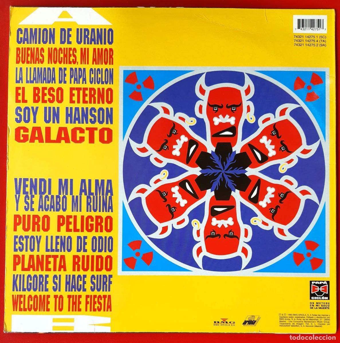 Discos de vinilo: REP&Uacute;BLICA GORILA - PLANETA RUIDO LP - Foto 2