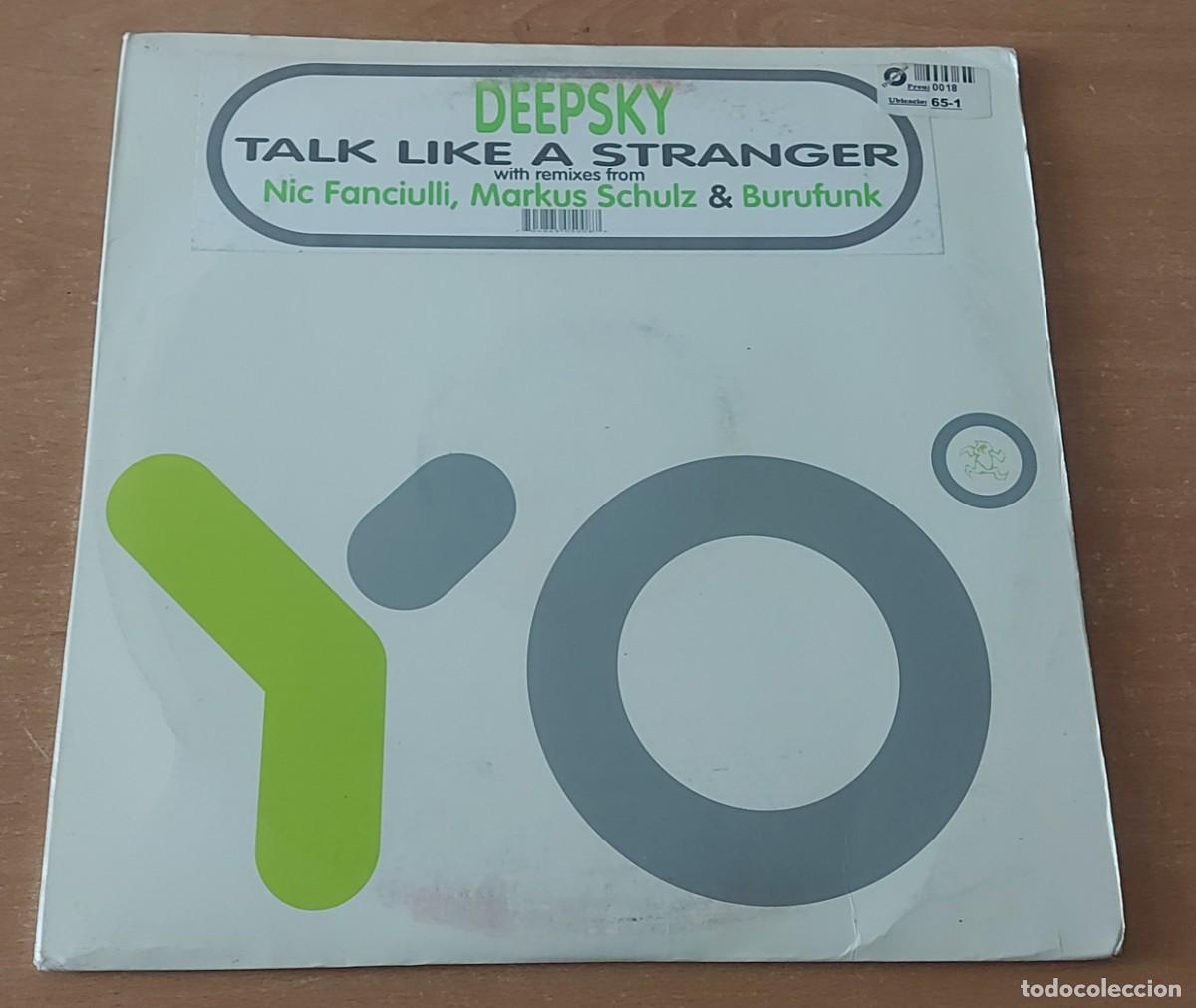 Discos de vinilo: 2 lp vinilo maxi DEEPSKY TALK LIKE A STRANGER A&Ntilde;O 2004 US - Foto 1
