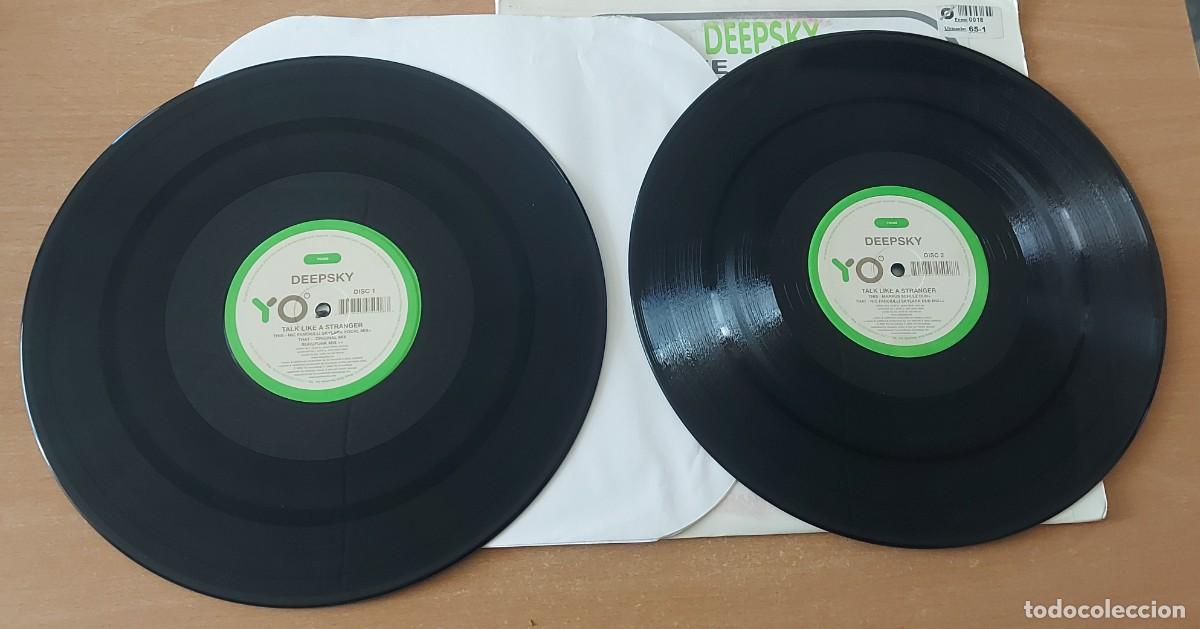 Discos de vinilo: 2 lp vinilo maxi DEEPSKY TALK LIKE A STRANGER A&Ntilde;O 2004 US - Foto 3