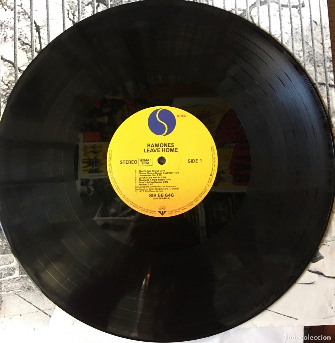 Discos de vinilo: RAMONES - LEAVE HOME, LP reedic EU 90s - Foto 3