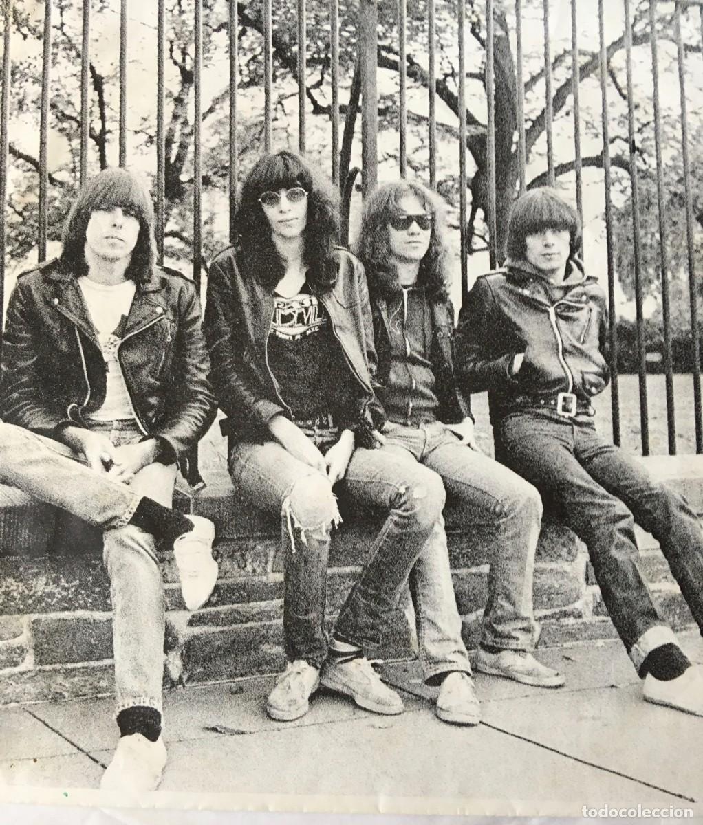 Discos de vinilo: RAMONES - LEAVE HOME, LP reedic EU 90s - Foto 4
