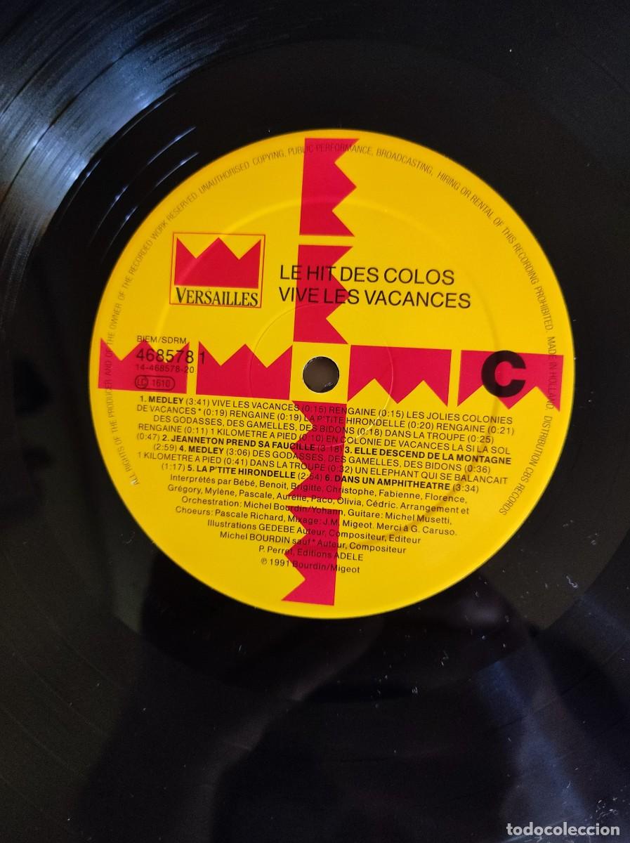 Discos de vinilo: Michel Bourdin &ndash; Le Hit Des Colos Vinyle, LP, Compilation, Stereo - Foto 5