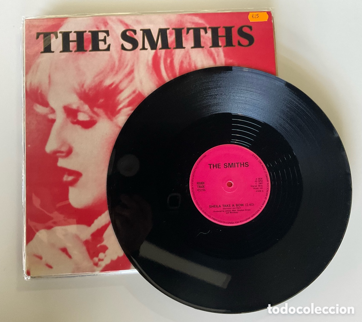 Discos de vinilo: THE SMITHS. Sheila Take a Bow. - Foto 3