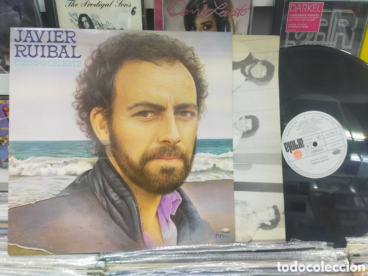 Discos de vinilo: Javier ruibal LP cuerpo celeste 1987 - Foto 1