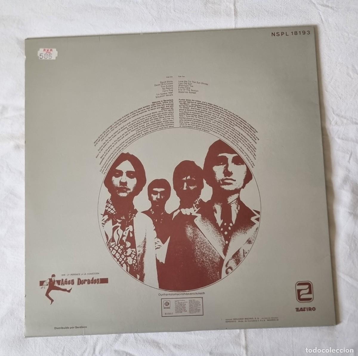 Discos de vinilo: LP Vinilo The Kinks, Something Else By The Kinks - Foto 2