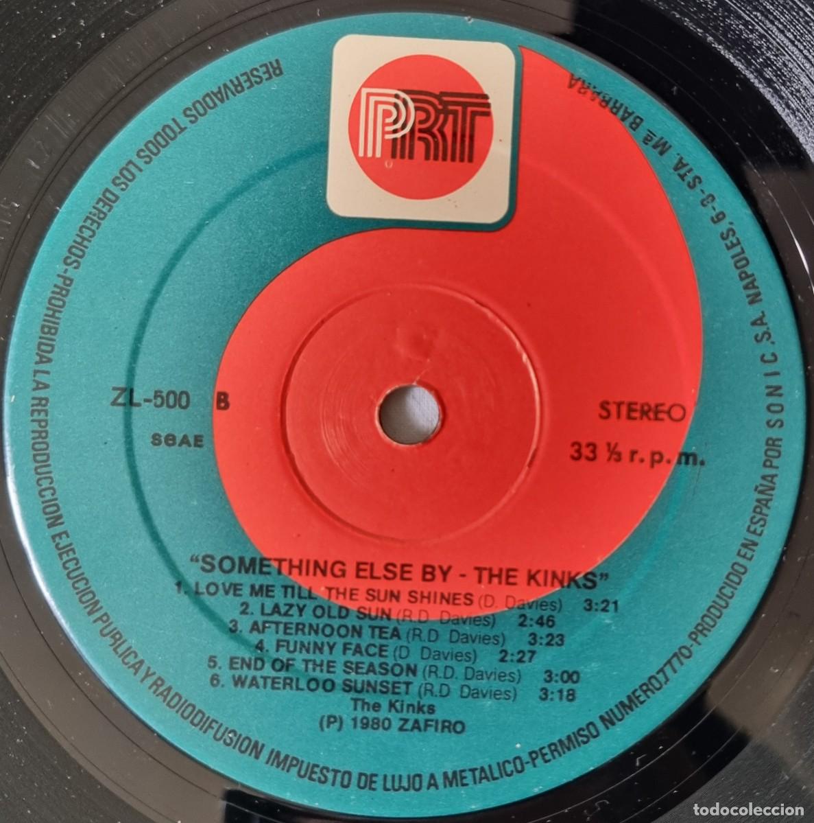 Discos de vinilo: LP Vinilo The Kinks, Something Else By The Kinks - Foto 6