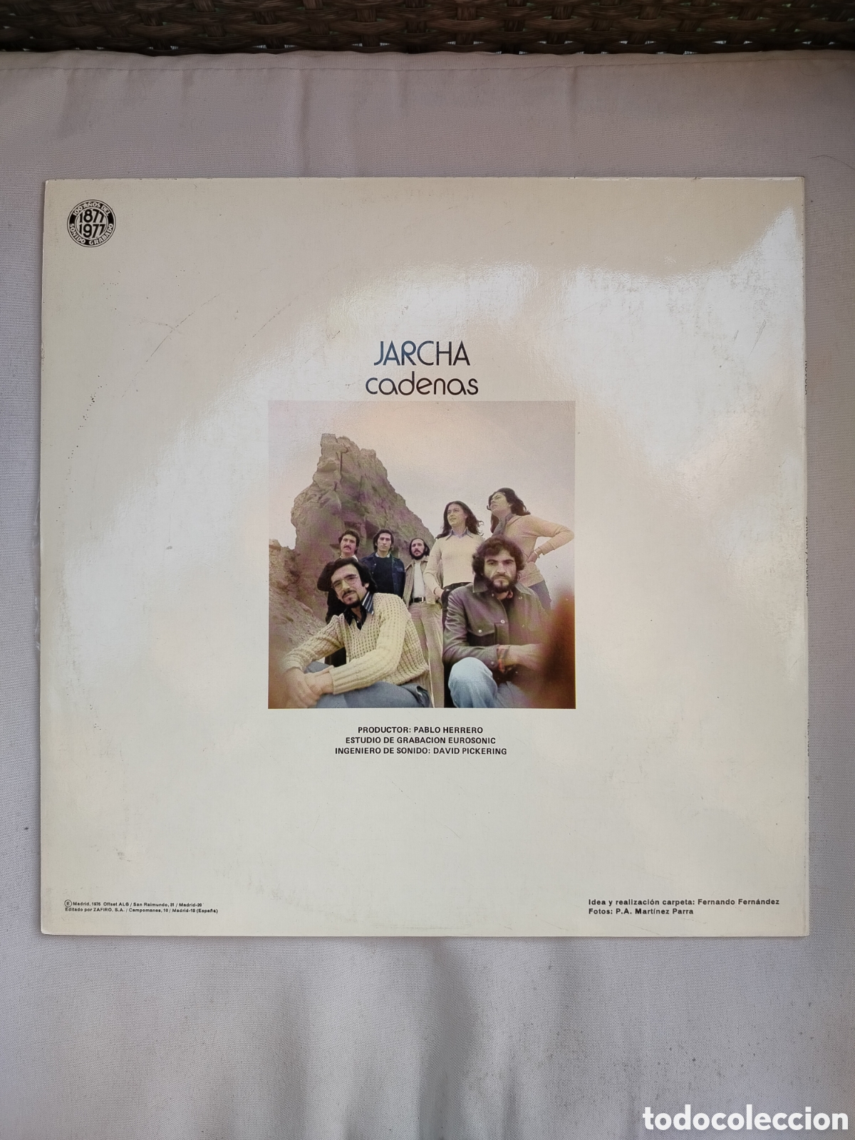 Discos de vinilo: Jarcha LP Cadenas 76 - Foto 2
