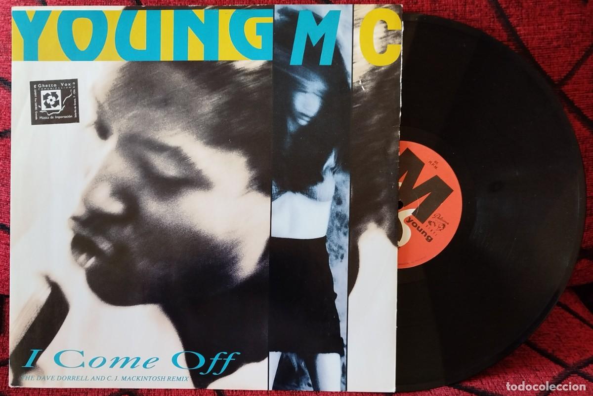 Discos de vinilo: YOUNG MC ** I Come Off ** MAXI SINGLE VINILO 1990 UK - Foto 1