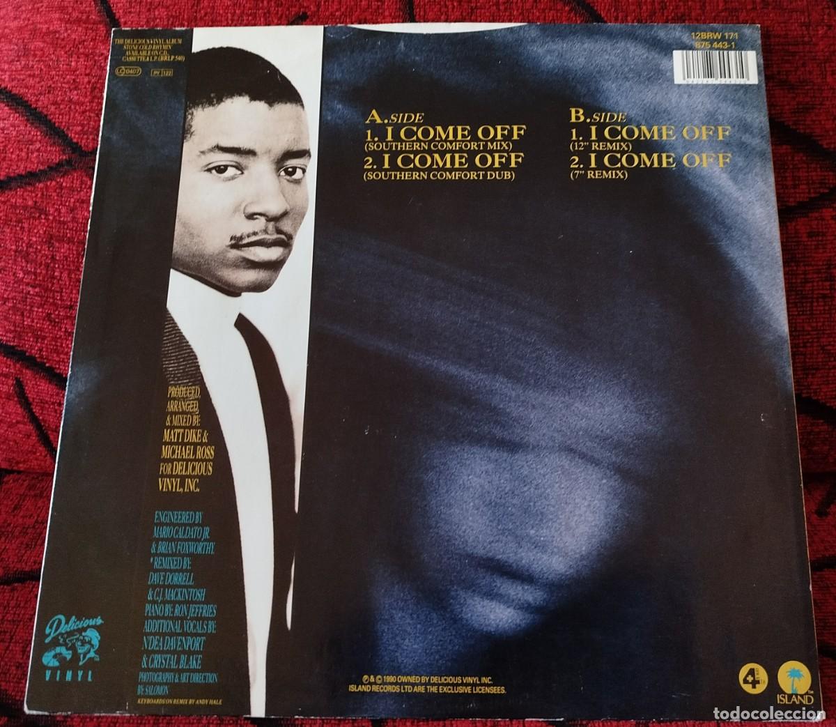 Discos de vinilo: YOUNG MC ** I Come Off ** MAXI SINGLE VINILO 1990 UK - Foto 2