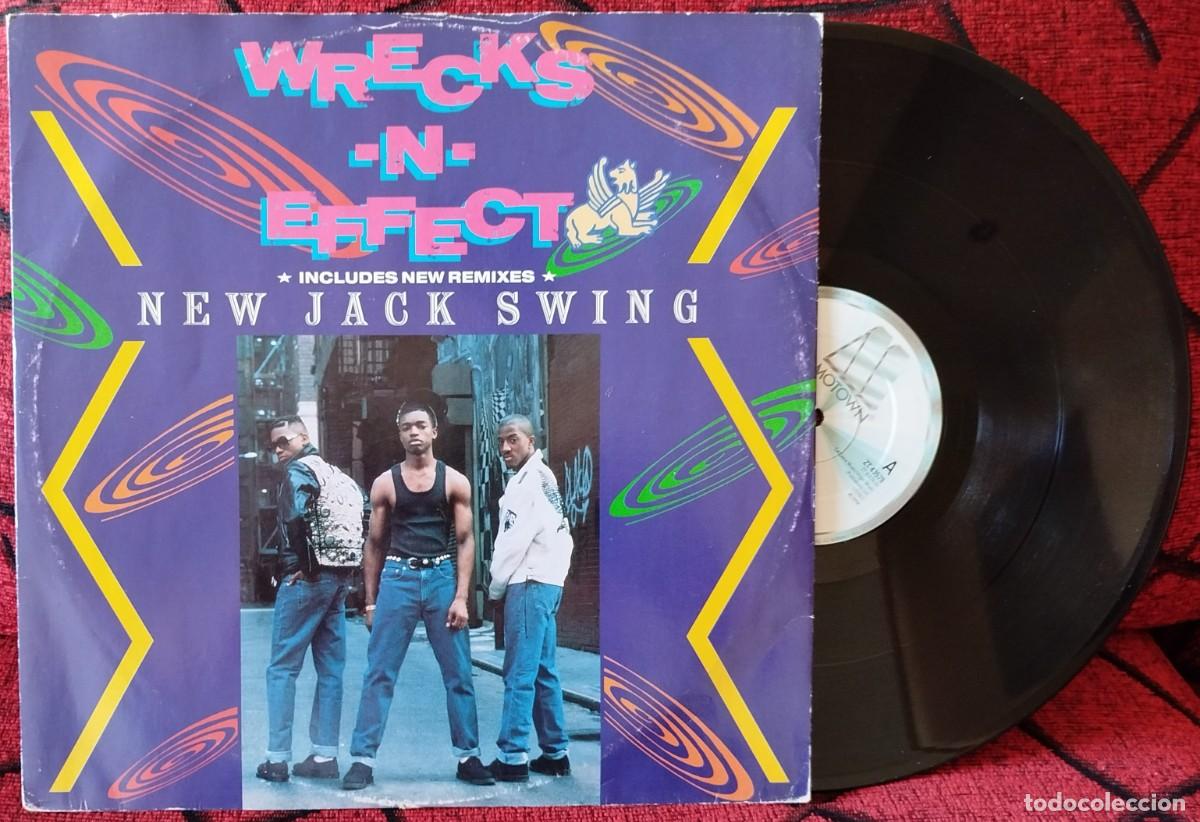 Discos de vinilo: WRECKS-N-EFFECT ** New Jack Swing ** MAXI SINGLE VINILO 1990 UK - Foto 1