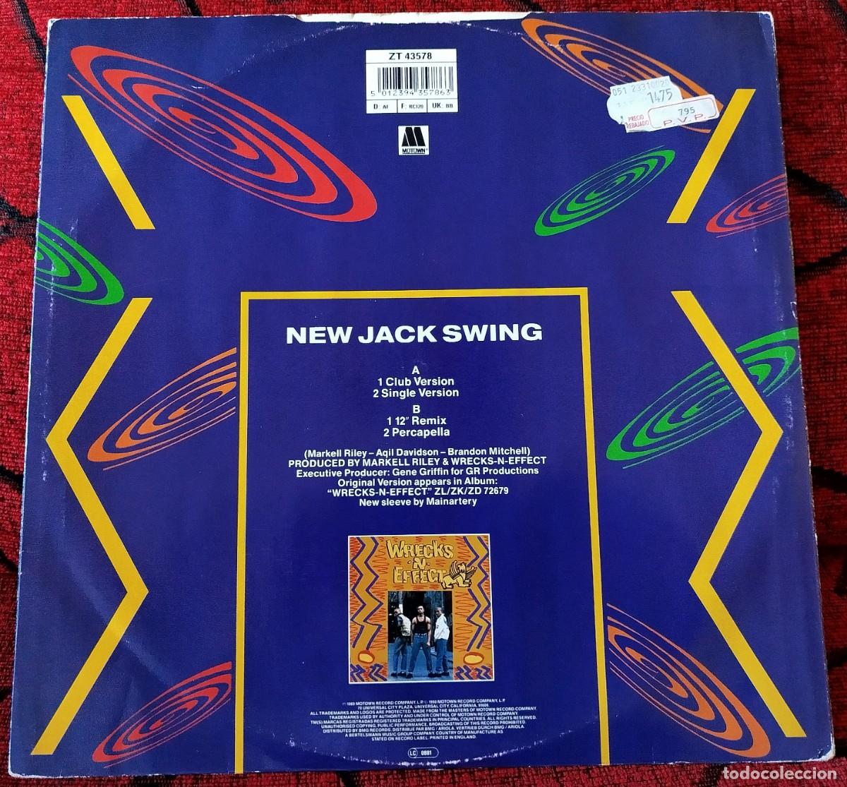 Discos de vinilo: WRECKS-N-EFFECT ** New Jack Swing ** MAXI SINGLE VINILO 1990 UK - Foto 2