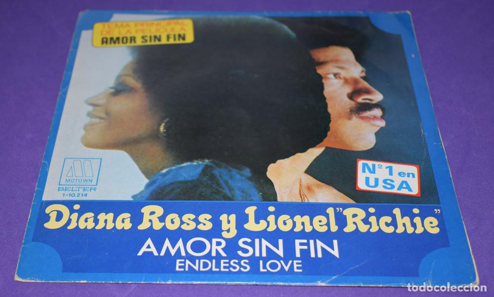 Vinyl records: DIANA ROSS y LIONEL RICHIE – Endless Love - SINGLE 1981