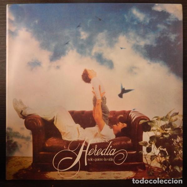 Discos de vinilo: V&iacute;ctor Heredia &ndash; Solo Quiero la Vida - Gatefold - Foto 1
