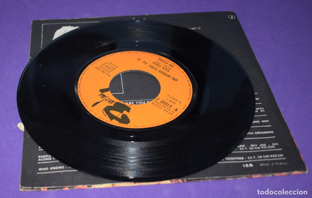 Discos de vinilo: JIMI HENDRIX &ndash; Tax Free / Stepping Stone - SINGLE 1972 - Foto 3
