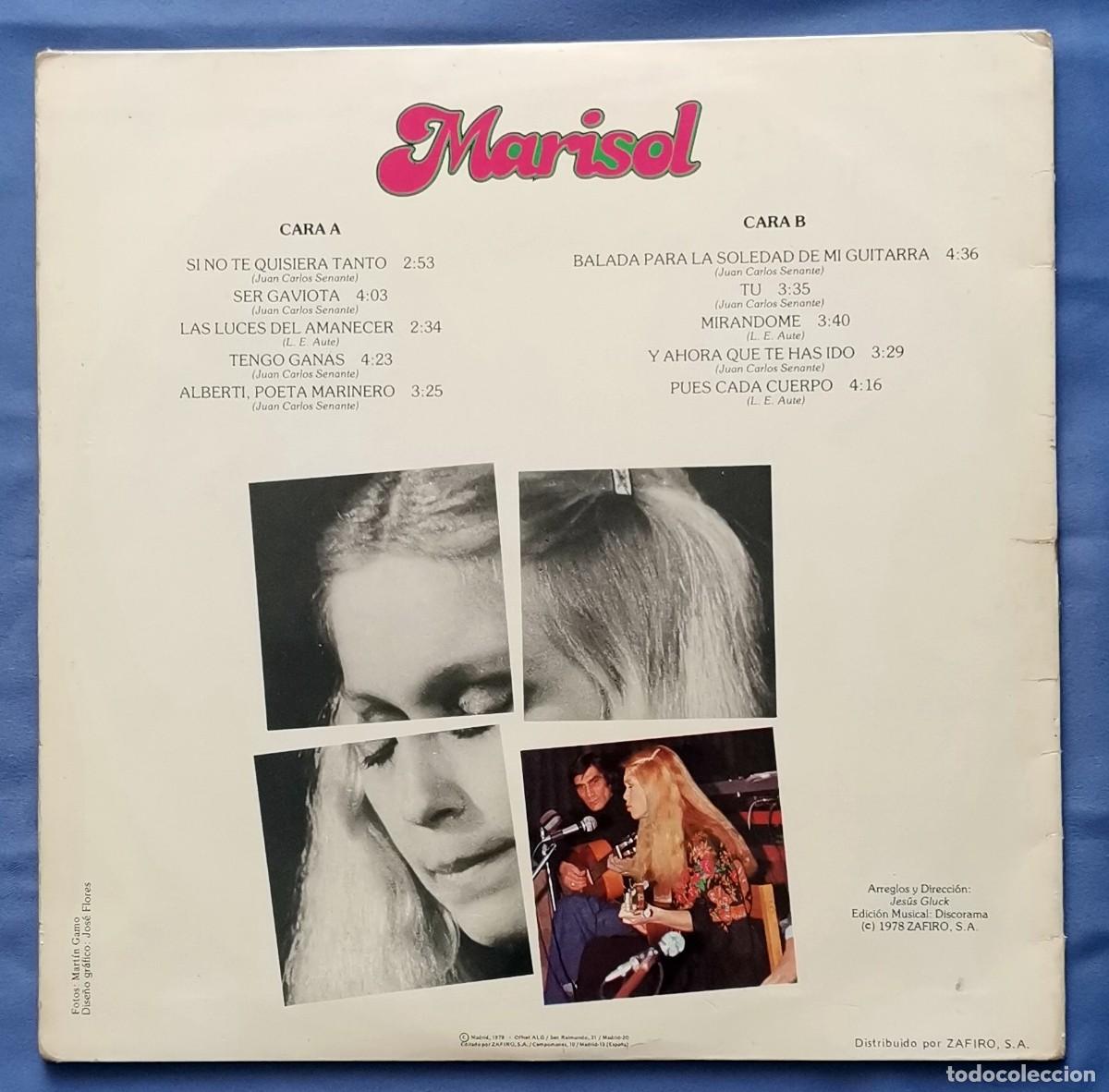 Discos de vinilo: Marisol &lrm;&ndash; Marisol LP gatefold Spain 1978 - Foto 3